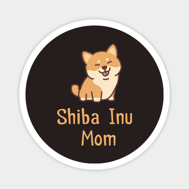 Shiba Inu Mom, Shiba inu mask, Shiba inu owner gift, gift for shiba owner, shiba inu mama, shiba inu gift Magnet by crocozen